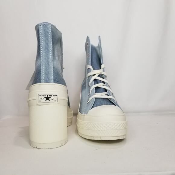 Converse Women's Chuck 70 de Luxe Heel Hi Tops Size 7.5 A12042C - Picture 6 of 8